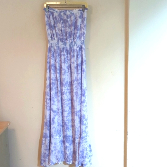Tiare Hawaii Ryden Midi Dress Indigo Smoke S/M - Picture 8 of 16
